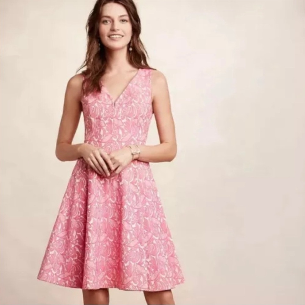 Pink Anthropologie Maeve Dress
